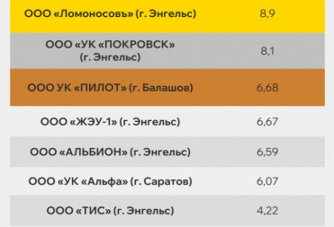 ОКОЛО СЕМИ МИЛЛИОНОВ ДОЛЖНА ЗА СВЕТ БАЛАШОВСКАЯ УПРАВЛЯЮЩАЯ КОМПАНИЯ «ПИЛОТ»