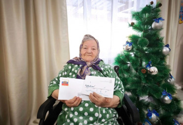 В ПЕРВЫЙ ДЕНЬ ГОДА ВЕТЕРАН ТРУДА ТАИСИЯ ФЕДЮНИНА ОТМЕТИЛА СВОЙ ЮБИЛЕЙ