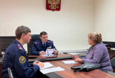 Исполняющий обязанности руководителя следственного управления провел личный прием граждан в городе Балашове
