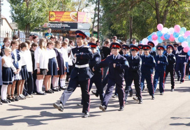 ПРОШЛА ЦЕРЕМОНИЯ ПОСВЯЩЕНИЯ В КАДЕТЫ