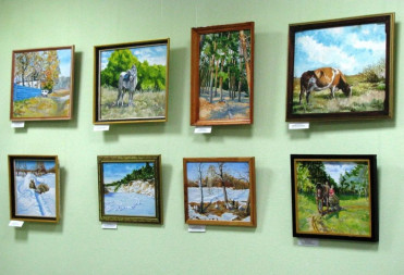 В Балашовском краеведческом музее состоялось открытие персональной выставки «Пейзажи родного края» нашего земляка, талантливого художника Виктора Казакова