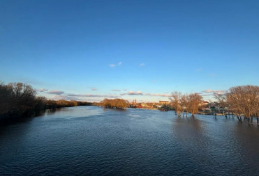 Ситуация с паводком в Балашовском районе на 9 апреля