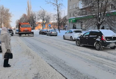 Уборка снега продолжается…