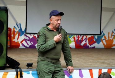 В ЛАГЕРЕ «КОЛОС» ПРОШЕЛ РАЗГОВОР О ВАЖНОМ С УЧАСТНИКОМ СВО