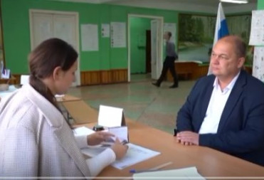 В ГОЛОСОВАНИИ ПРИНЯЛ УЧАСТИЕ ВЕТЕРАН СВО ВИТАЛИЙ КУЗНЕЦОВ