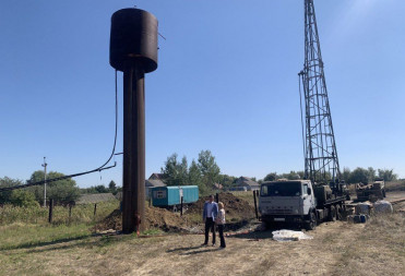 В СЕЛЕ ХОПЕРСКОЕ ИДУТ РАБОТЫ ПО ВВОДУ В ДЕЙСТВИЕ СКВАЖИНЫ ДЛЯ ВОДОСНАБЖЕНИЯ