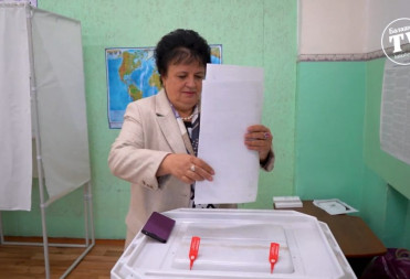 НИНА ШЕХМАТОВА ОТДАЛА СВОЙ ГОЛОС ЗА БУДУЩЕЕ РОССИИ