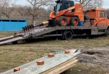 В ЛАГЕРЕ “КОЛОС” ПРОДОЛЖАЮТСЯ РАБОТЫ ПО СТРОИТЕЛЬСТВУ НОВОГО КОРПУСА