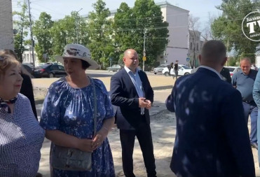 НИКОЛАЙ ПАНКОВ О БЛАГОУСТРОЙСТВЕ СКВЕРА НА УЛИЦЕ РАБОЧАЯ…